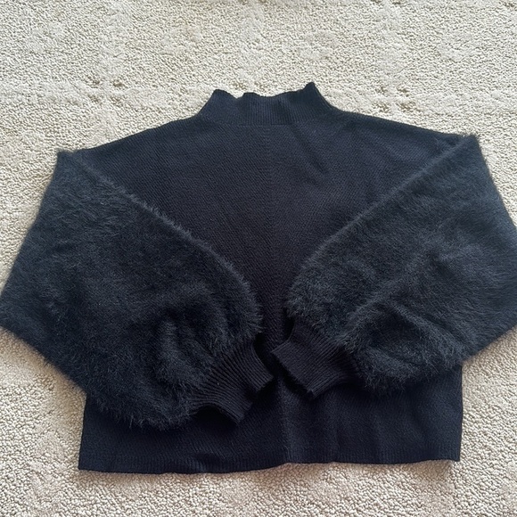 Line & Dot Black Claire Sweater Size M - Picture 9 of 9